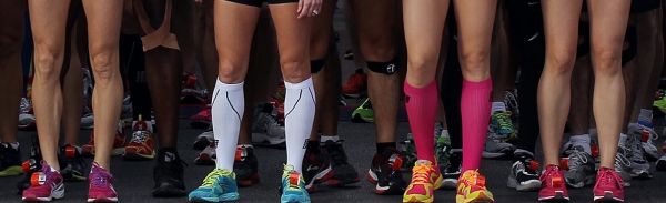 Compressiekousen tijdens hardlopen zinvol